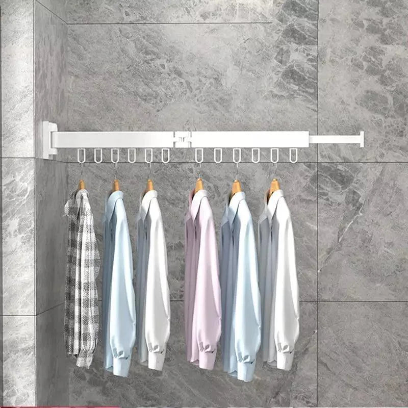 Monzzi Retractable Aluminum Wall Clothesline - Supports Up to 25kg