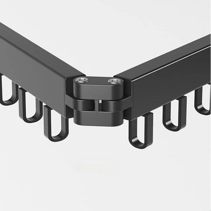 Monzzi Retractable Aluminum Clothesline for Wall Mounts - Supports Up to 25kg